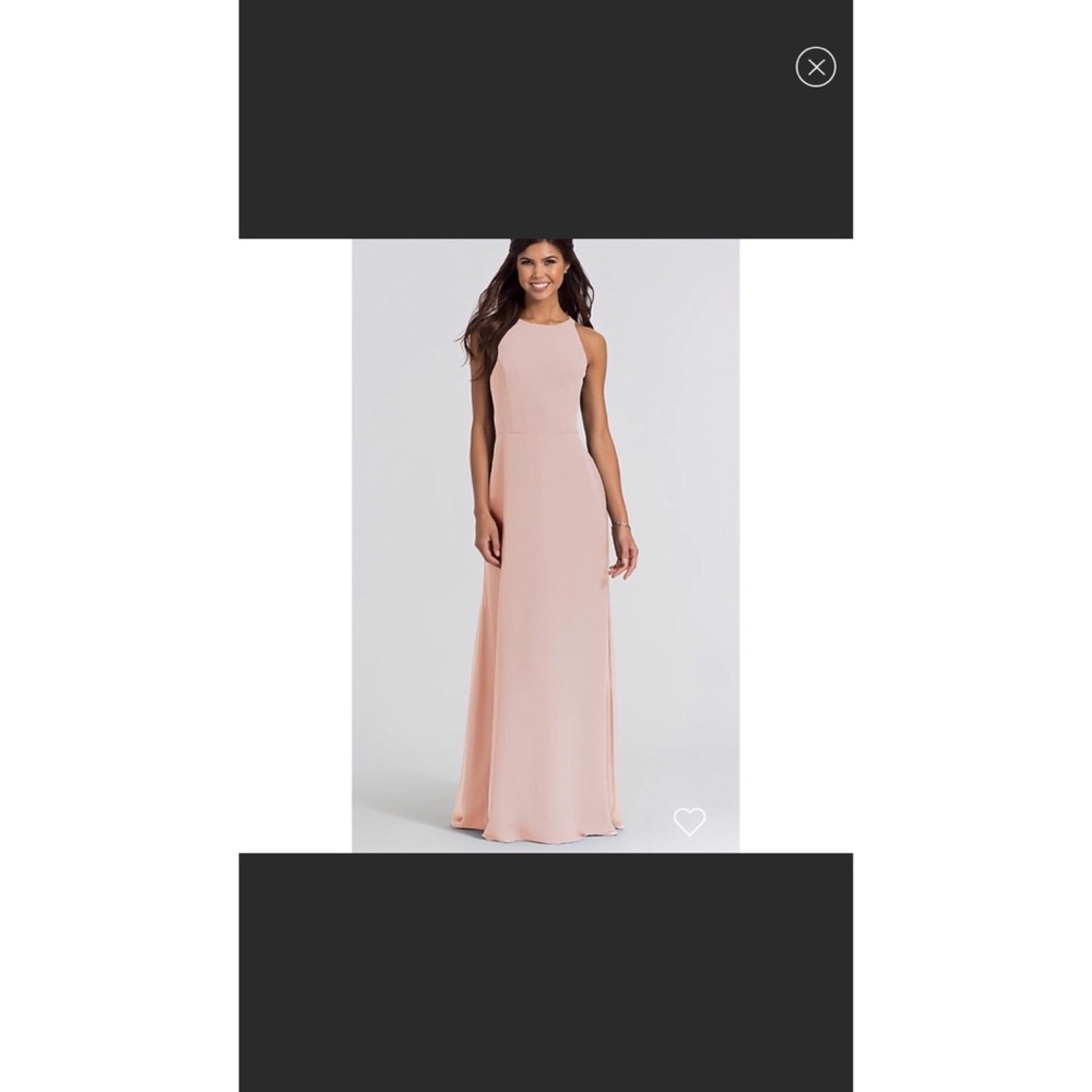 Hayley Paige Blush Dress Size 0